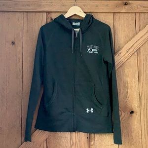 Under Armour, West Point Academy Zip Up Hoodie Med